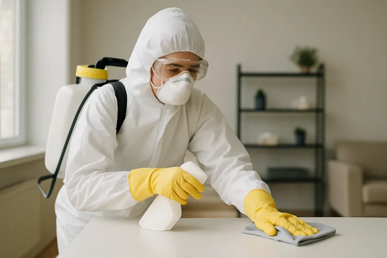 Nettoyage après décès : réduire les risques biologiques en 7 phases cruciales