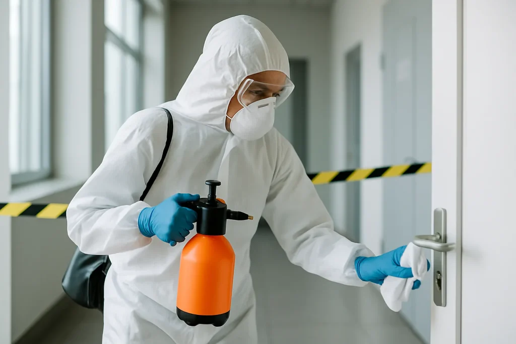 Urgence sanitaire : défis légaux du nettoyage après contamination biologique
