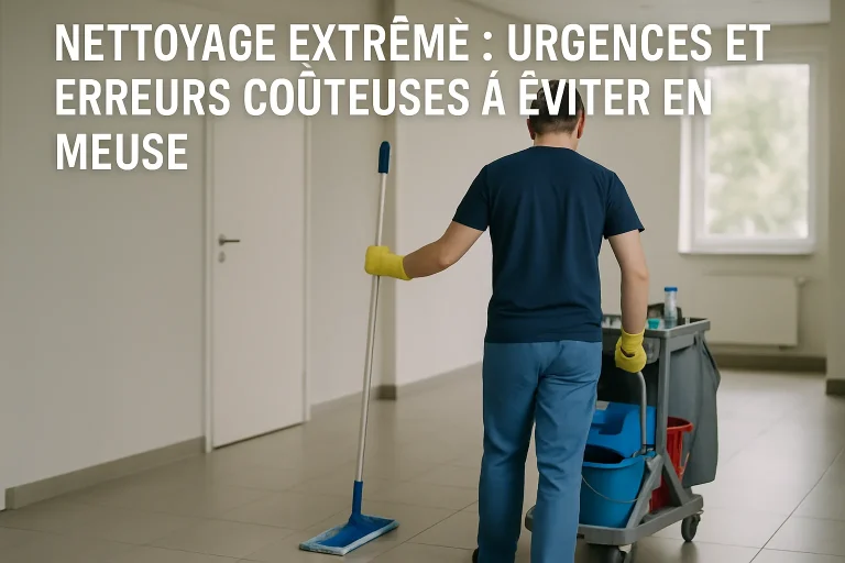Nettoyage Extrême : Urgences et Erreurs Coûteuses à Éviter en Meuse